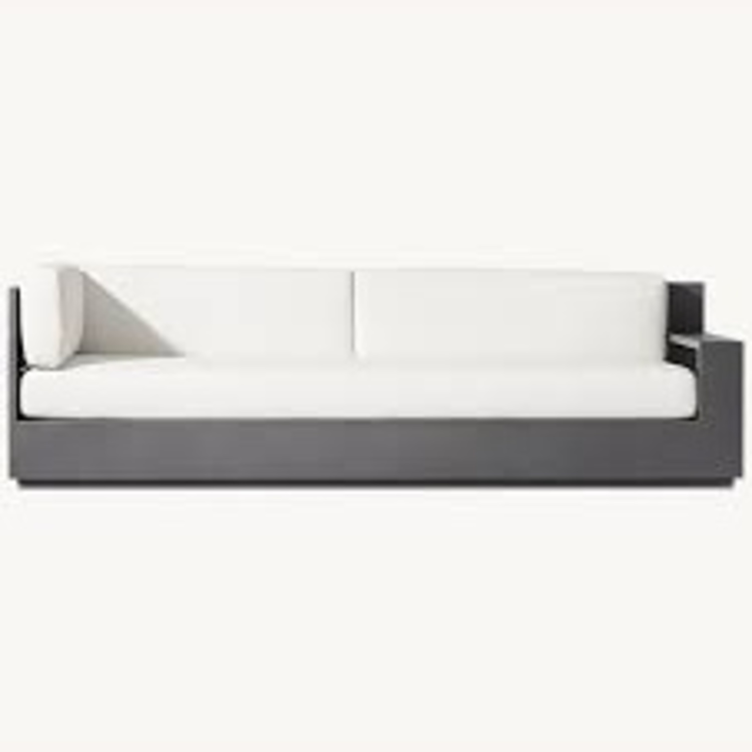 Restoration Hardware Marbella Aluminum Sofa - image-0