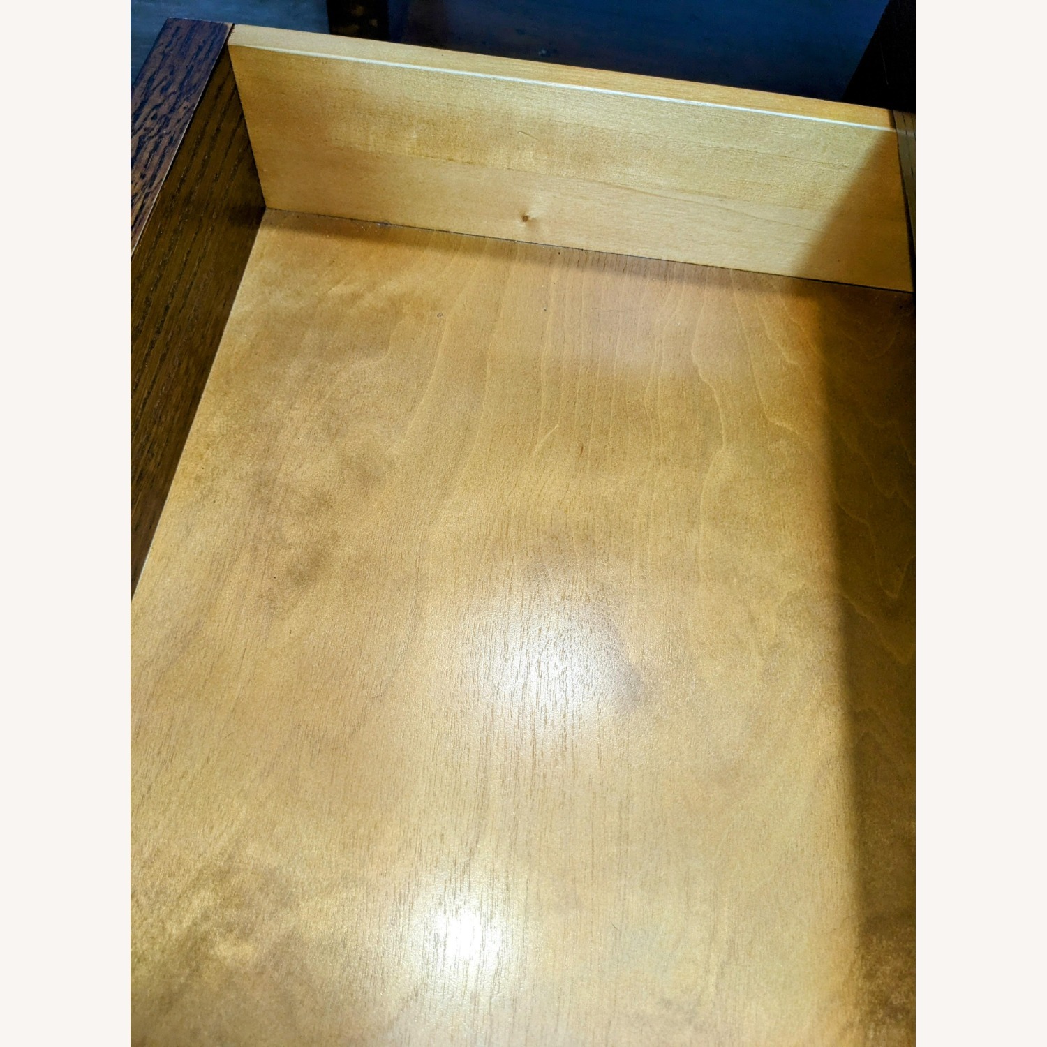 Transitional Coffee Table - 4 Drwr: Dark Oak - image-6
