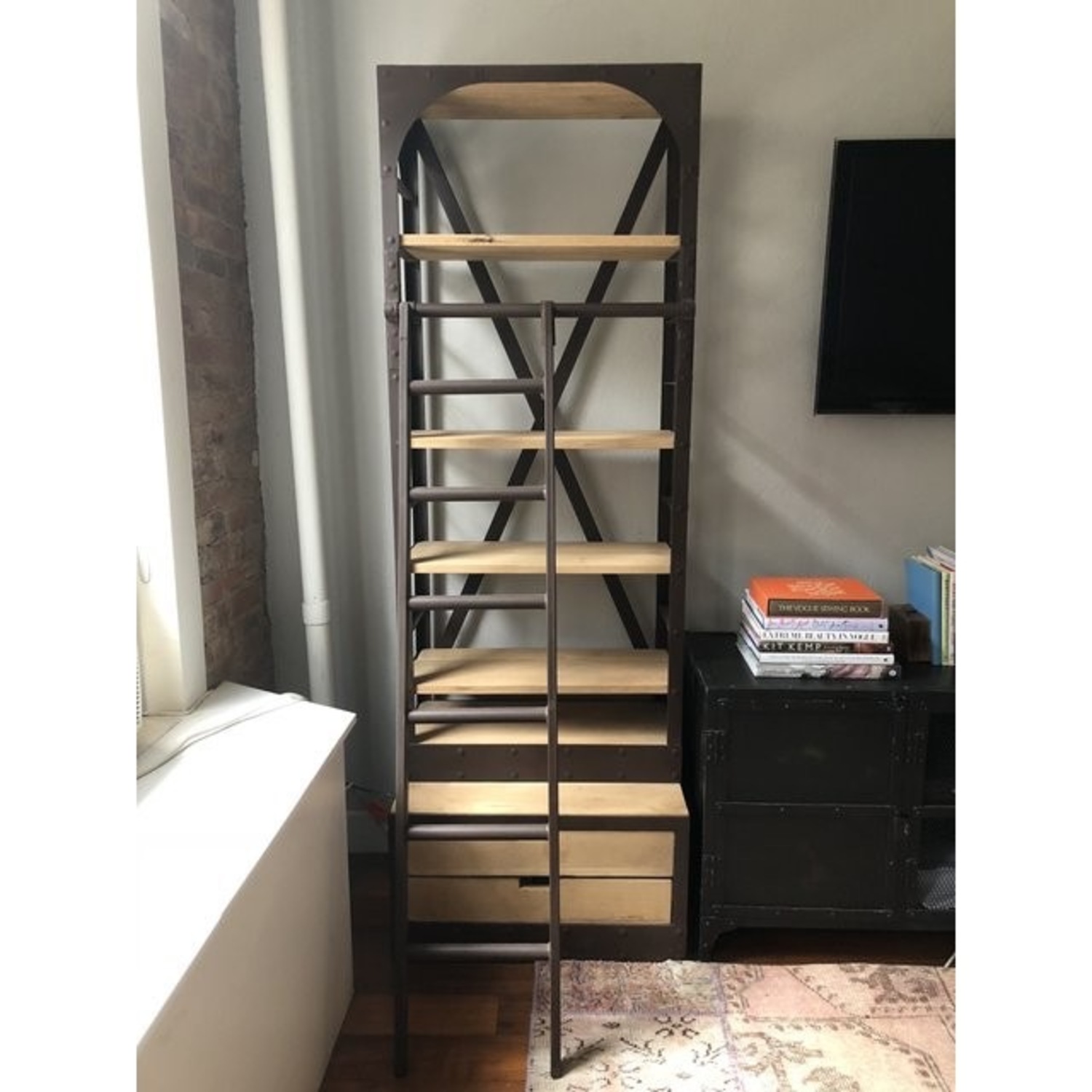 Restoration Hardware Dutch Shipyard Shelving - image-4