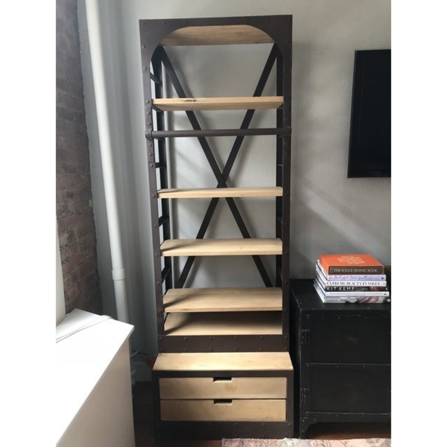 Restoration Hardware Dutch Shipyard Shelving - image-1