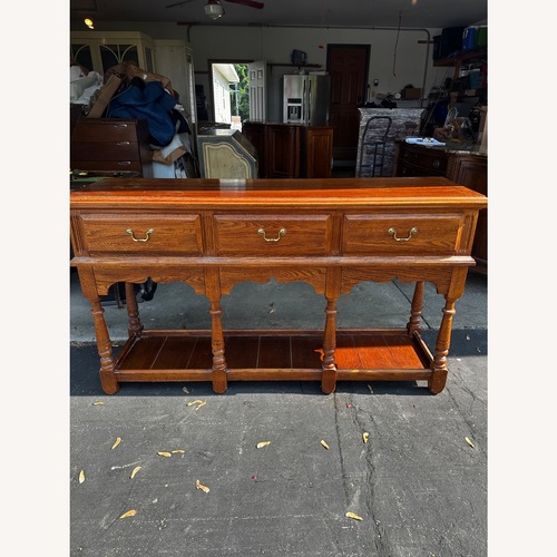 Used Oak Jamestown Sterling Inland Sideboard for sale on AptDeco