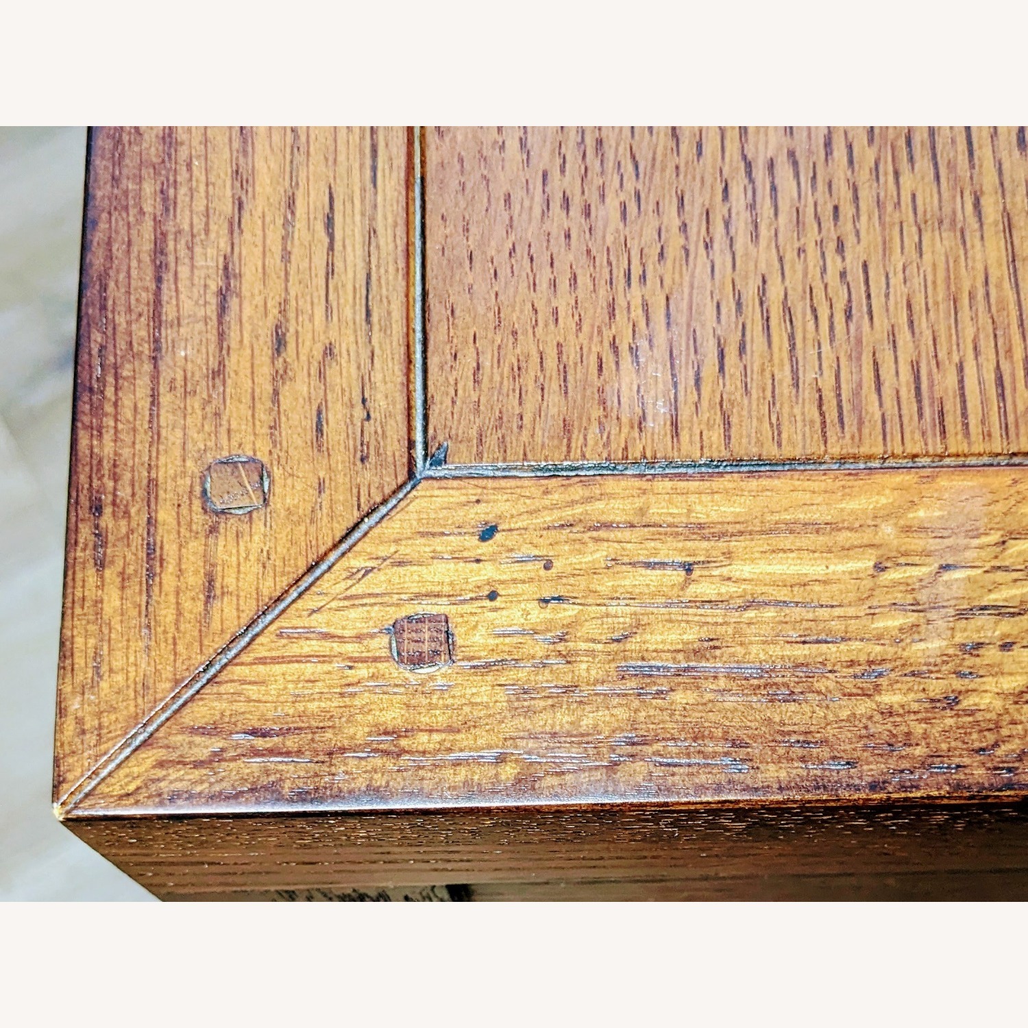 Transitional Nested Side Tables (Two) - Dark Oak - image-6
