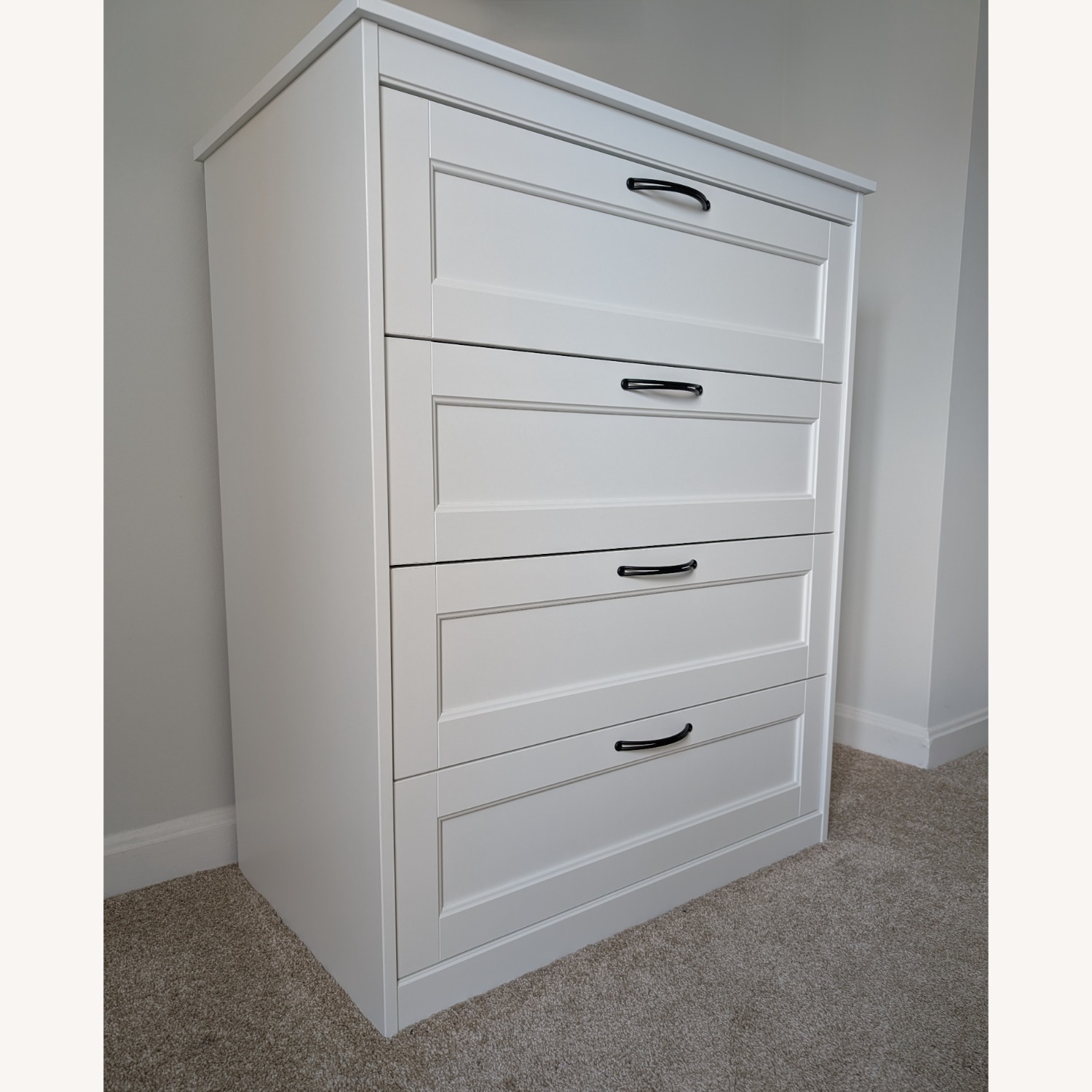 IKEA SONGESAND 4-Drawer Dresser White - image-1