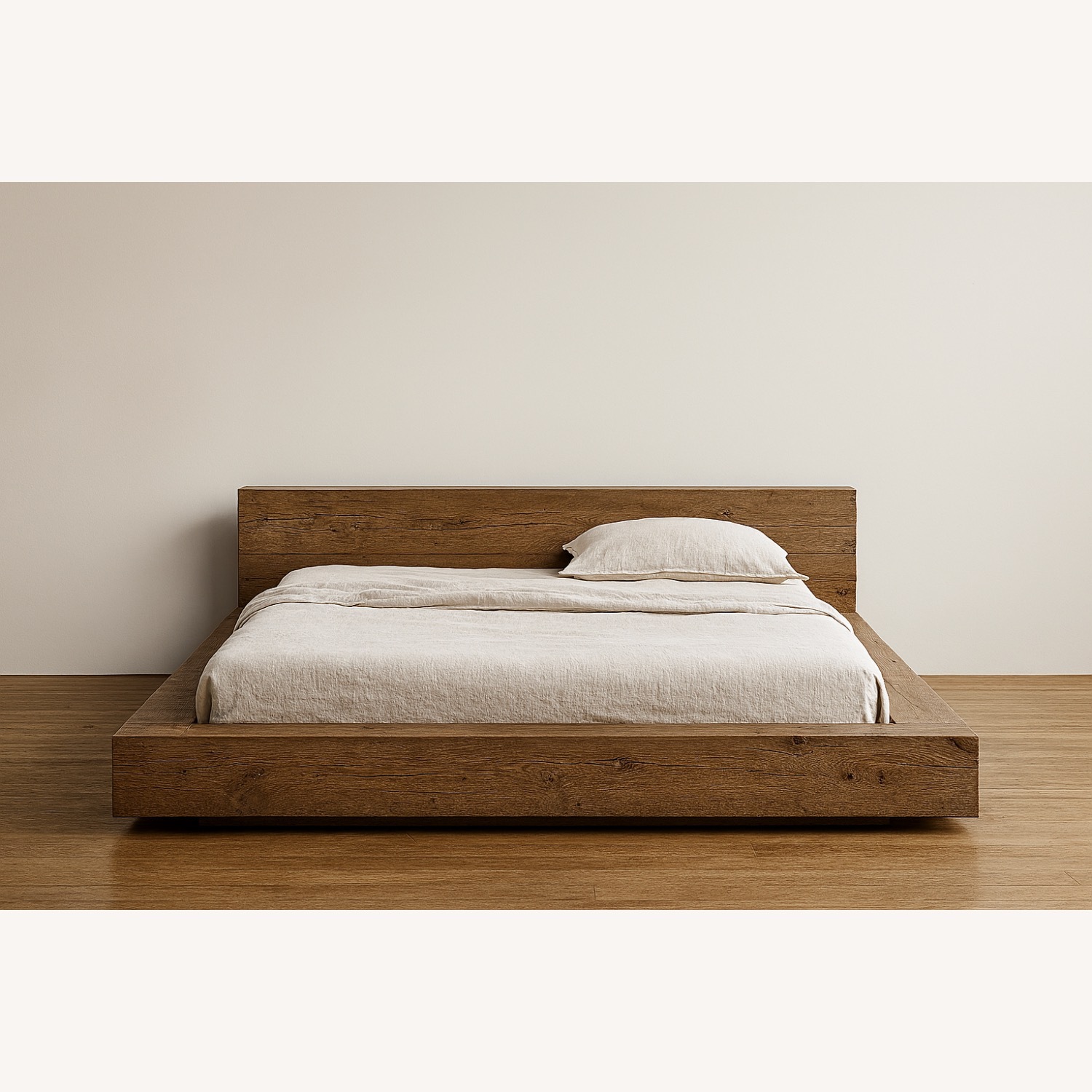 Restoration Hardware Reclaimed Wood Platform Bed - image-1