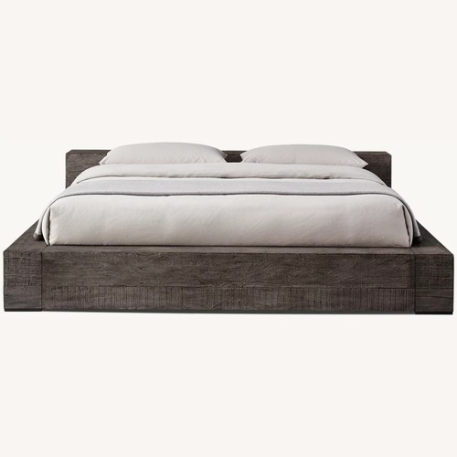 Used Restoration Hardware Reclaimed Wood Platform Bed for sale on AptDeco