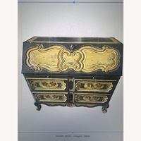 Century Furniture Desk Painted 