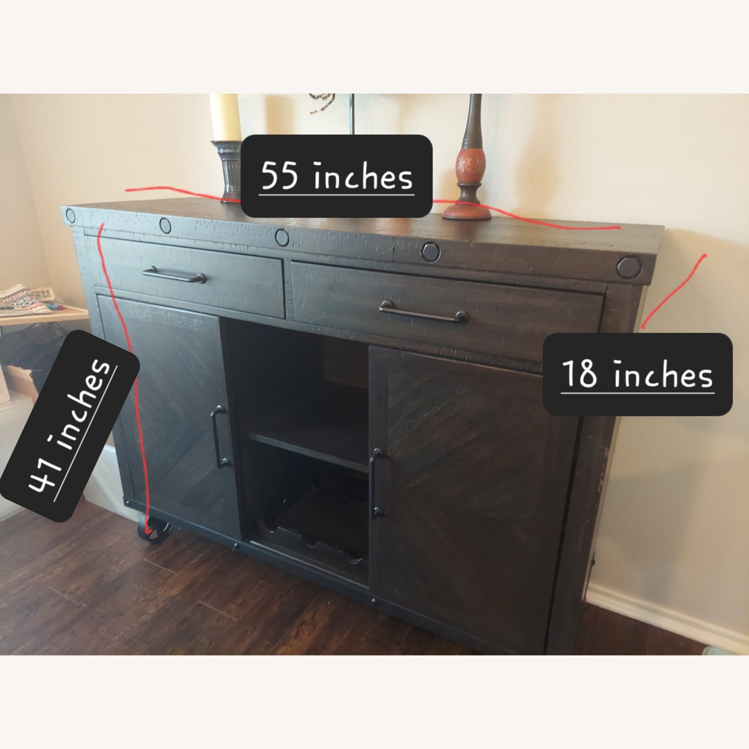 Rustic Sideboard - image-2