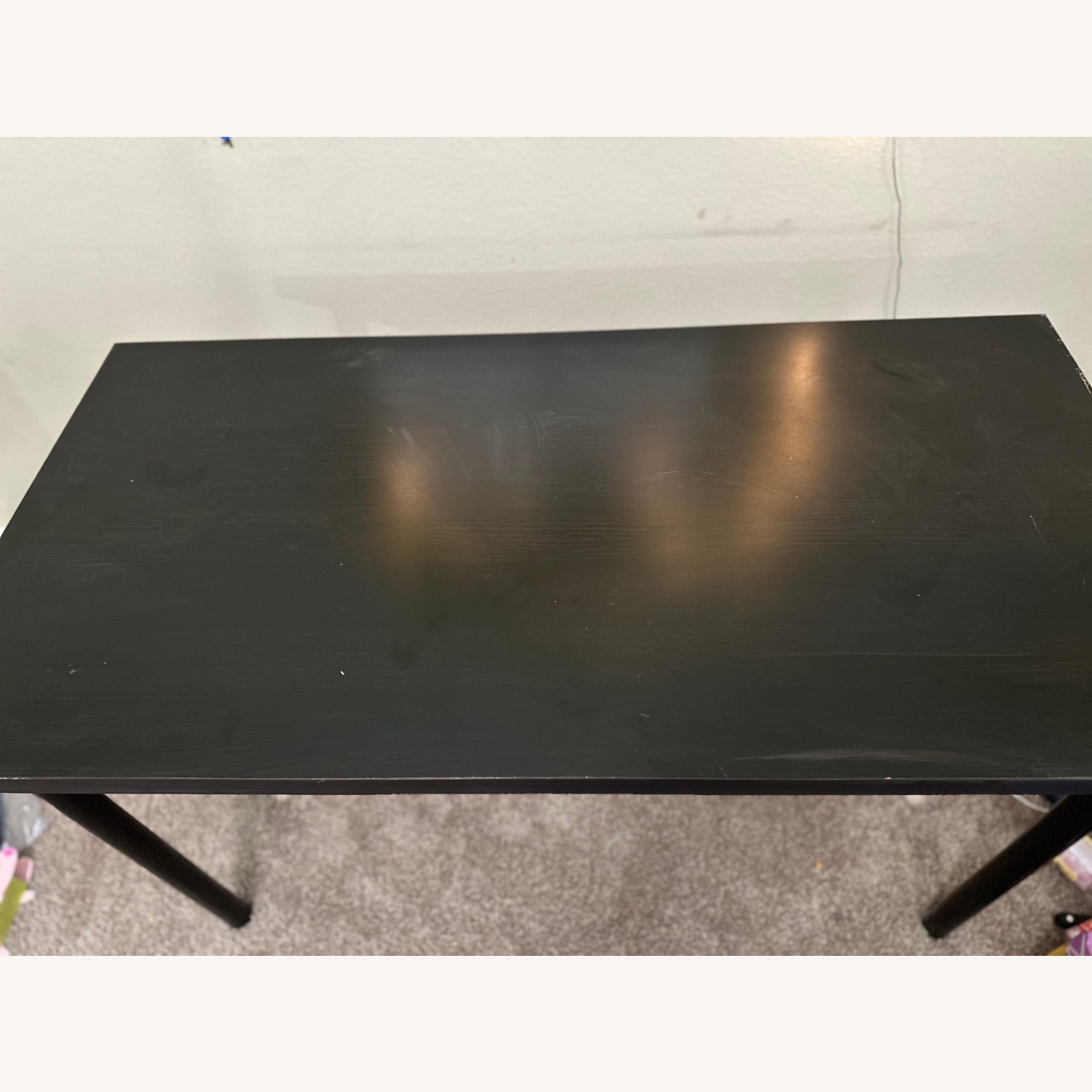 IKEA Long Black Table  - image-2