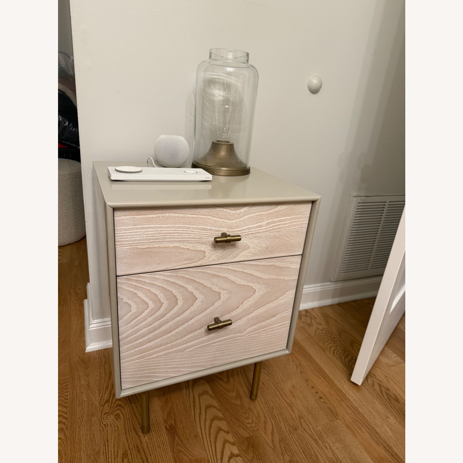 West Elm Modernist Nightstand  - image-4