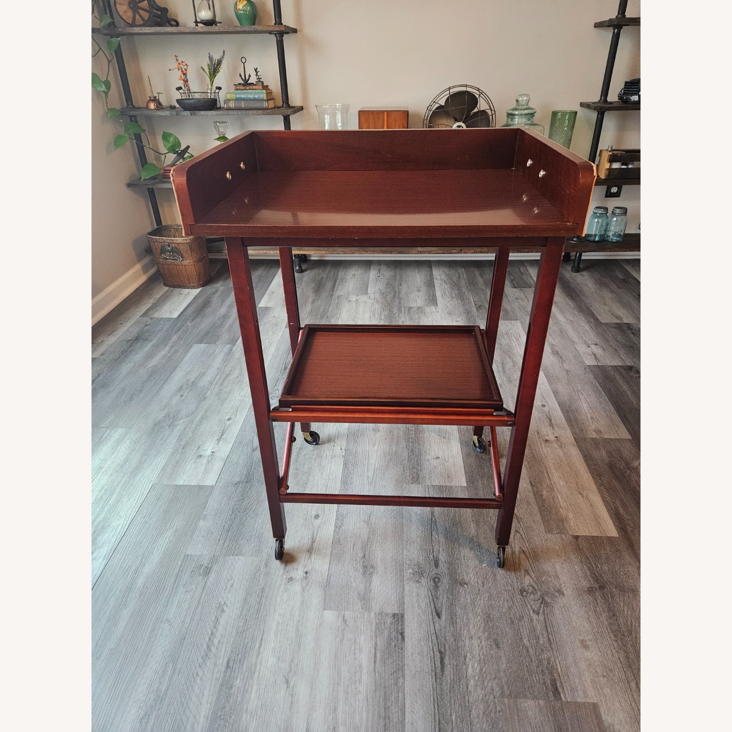 Vintage Scheibe Bar Cart  - image-1