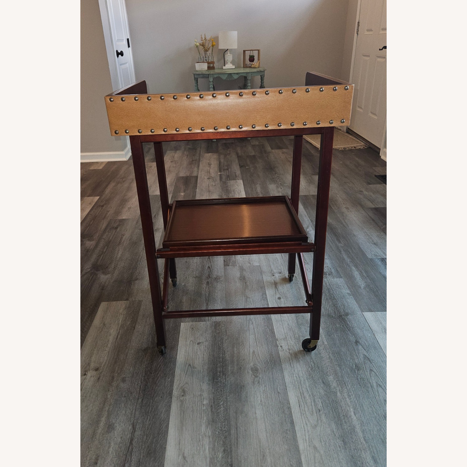 Vintage Scheibe Bar Cart  - image-3