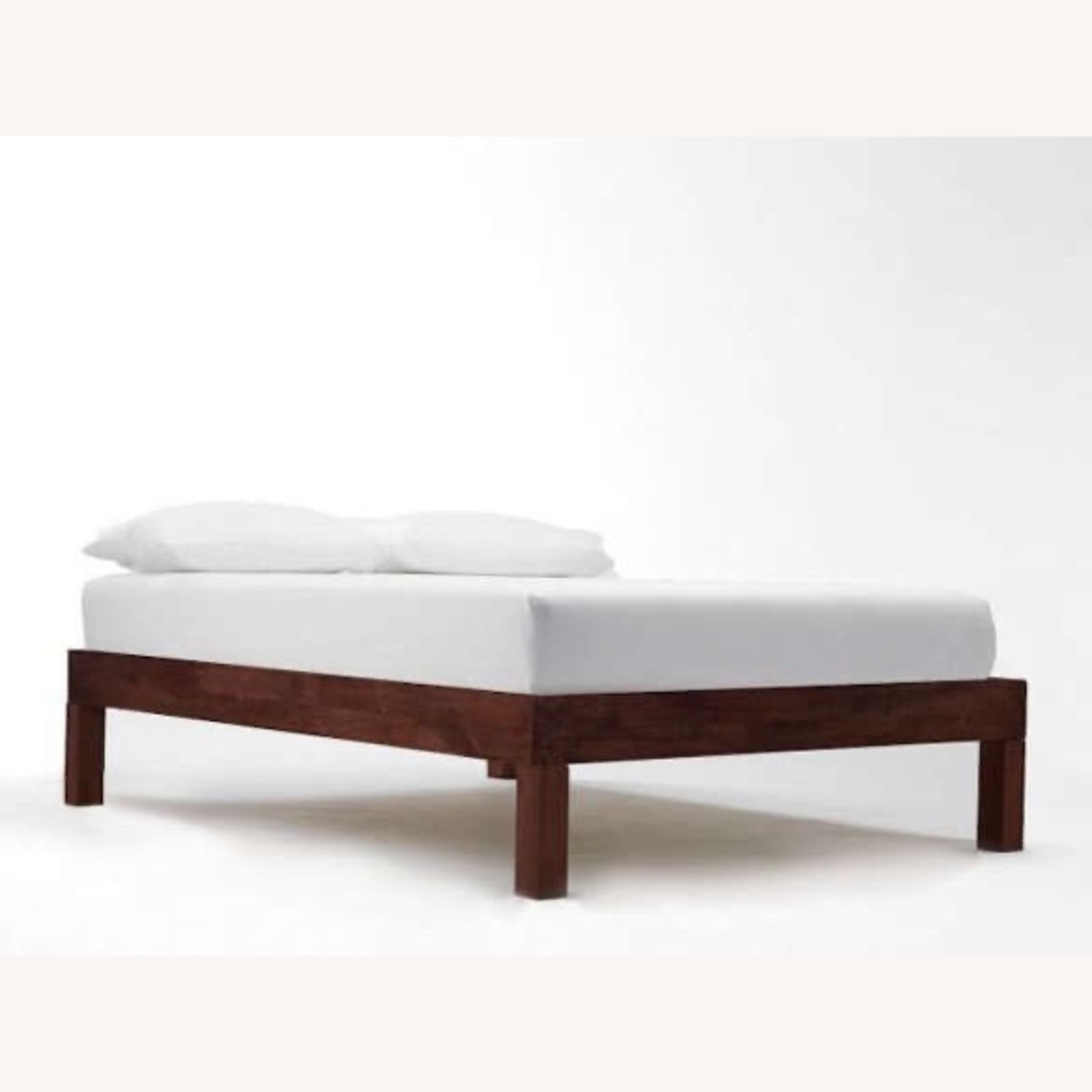 West Elm Boerum Full Size Bed Frame in Cafe - image-1