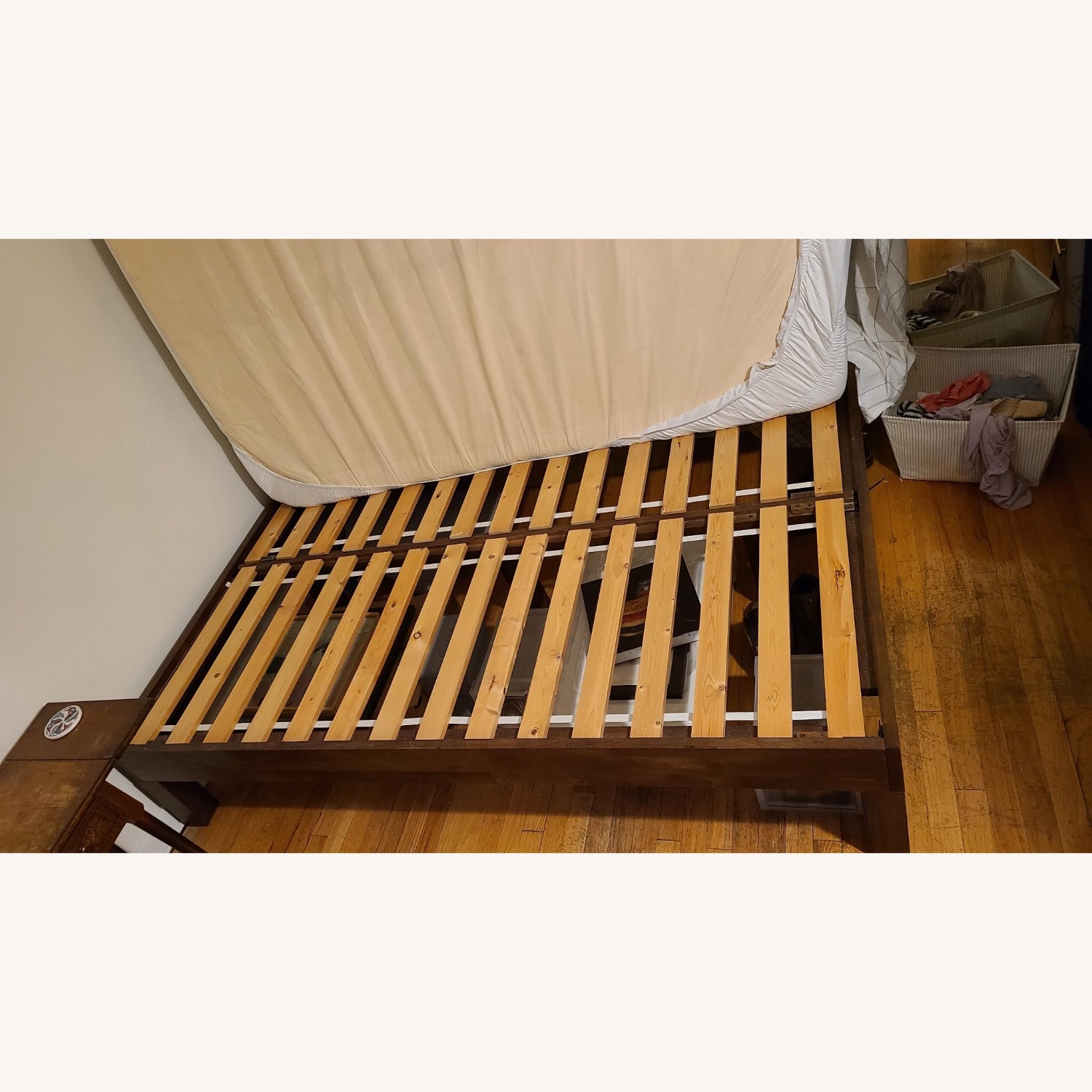 West Elm Boerum Full Size Bed Frame in Cafe - image-3