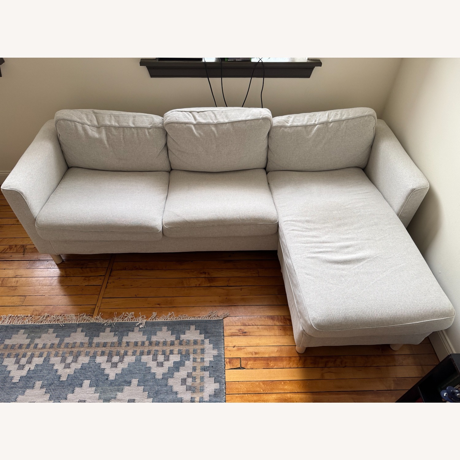 IKEA Pärup Sofa with Chaise - image-4