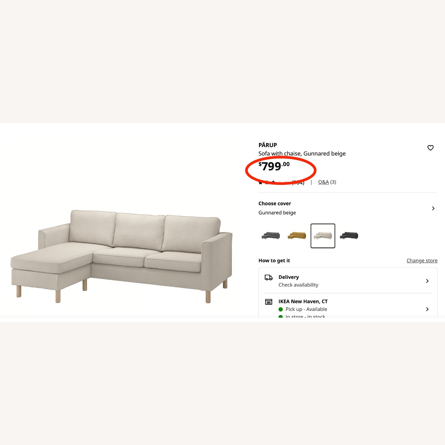 IKEA PÄRUP ソファ ライトグレー IKEA PÄRUP ソファ ライトグレー PÄRUP sofa with chaise