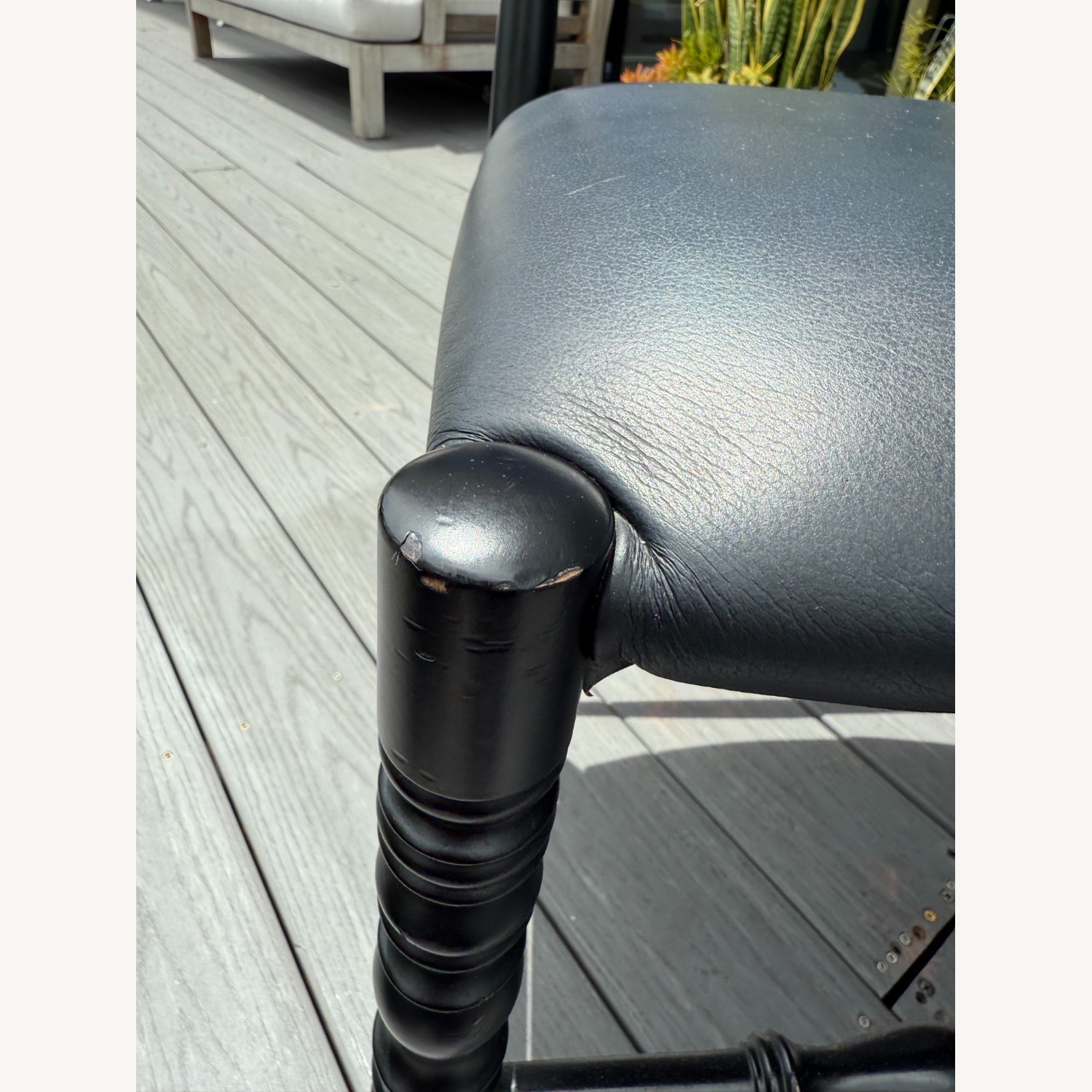 6 Black Cappellini Chairs - image-6