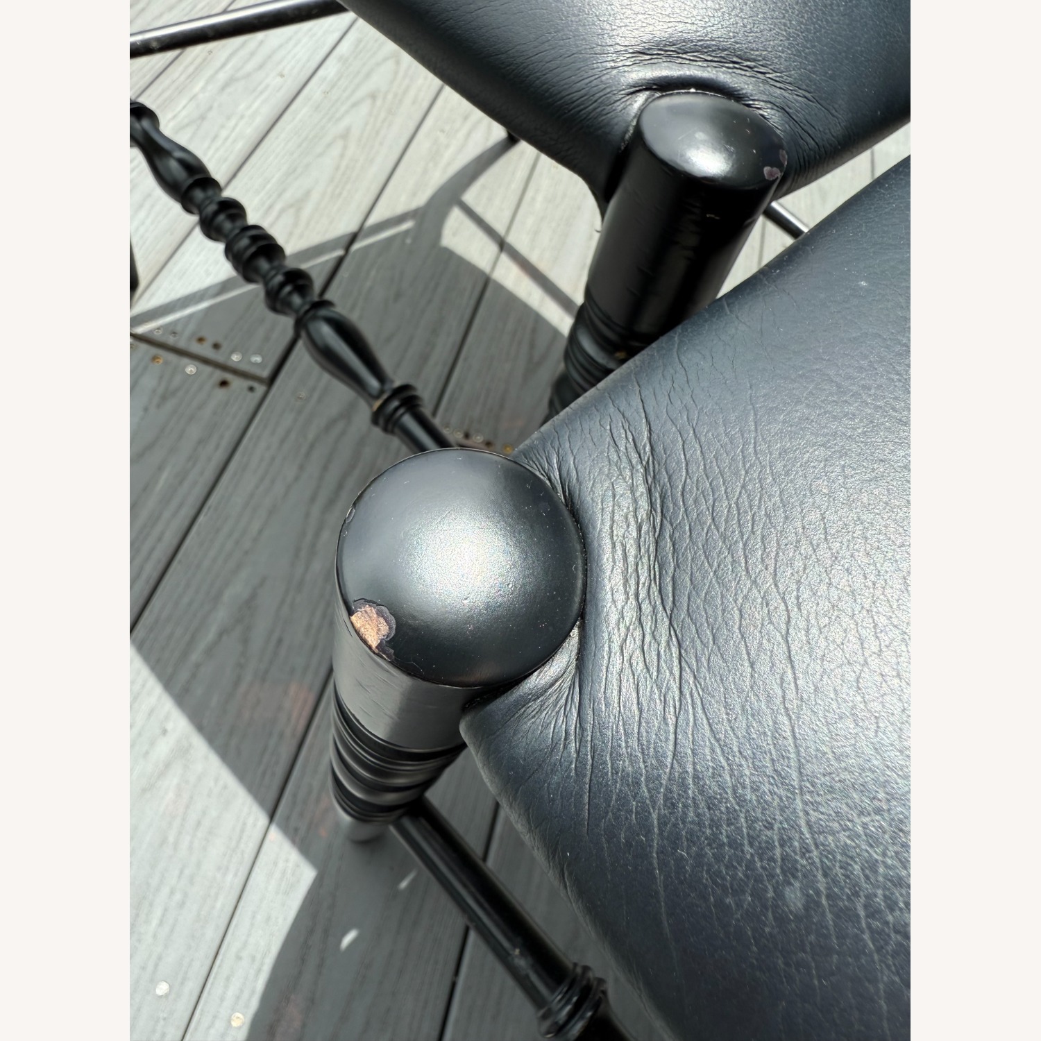 6 Black Cappellini Chairs - image-5