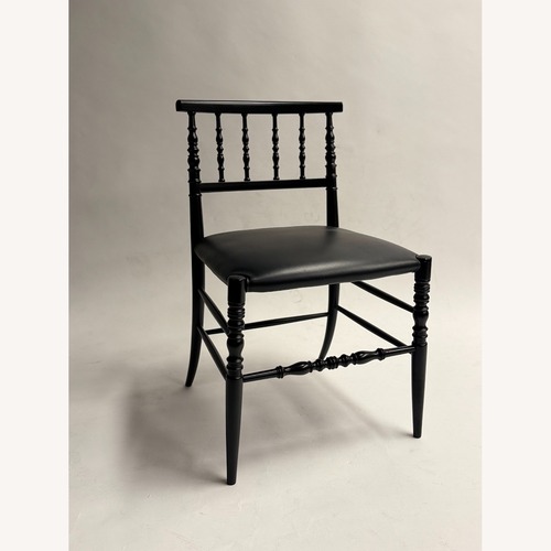 Used 6 Black Cappellini Chairs for sale on AptDeco