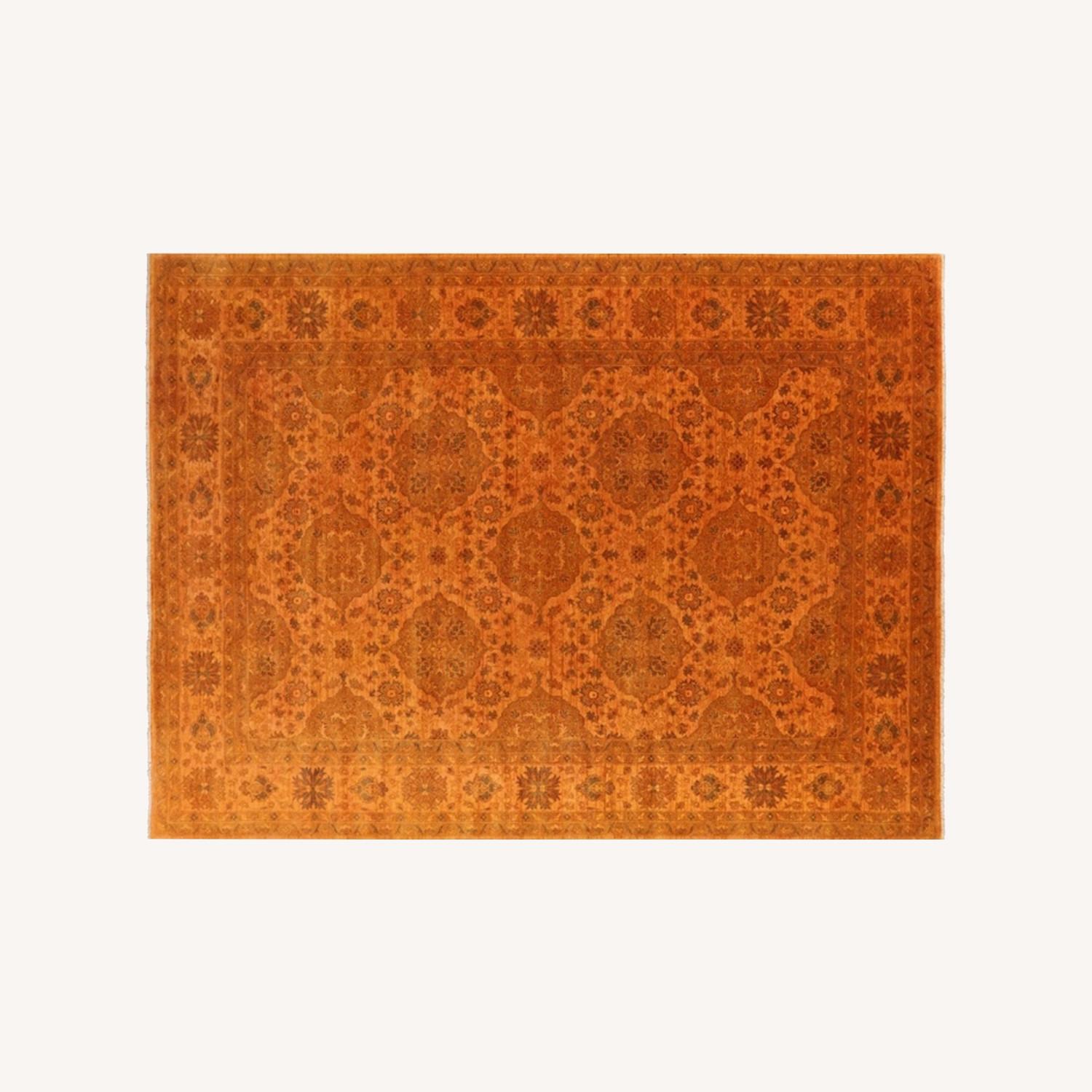 Manhattan Rugs Hand Knotted Overdyed Full Pile Rug - image-7