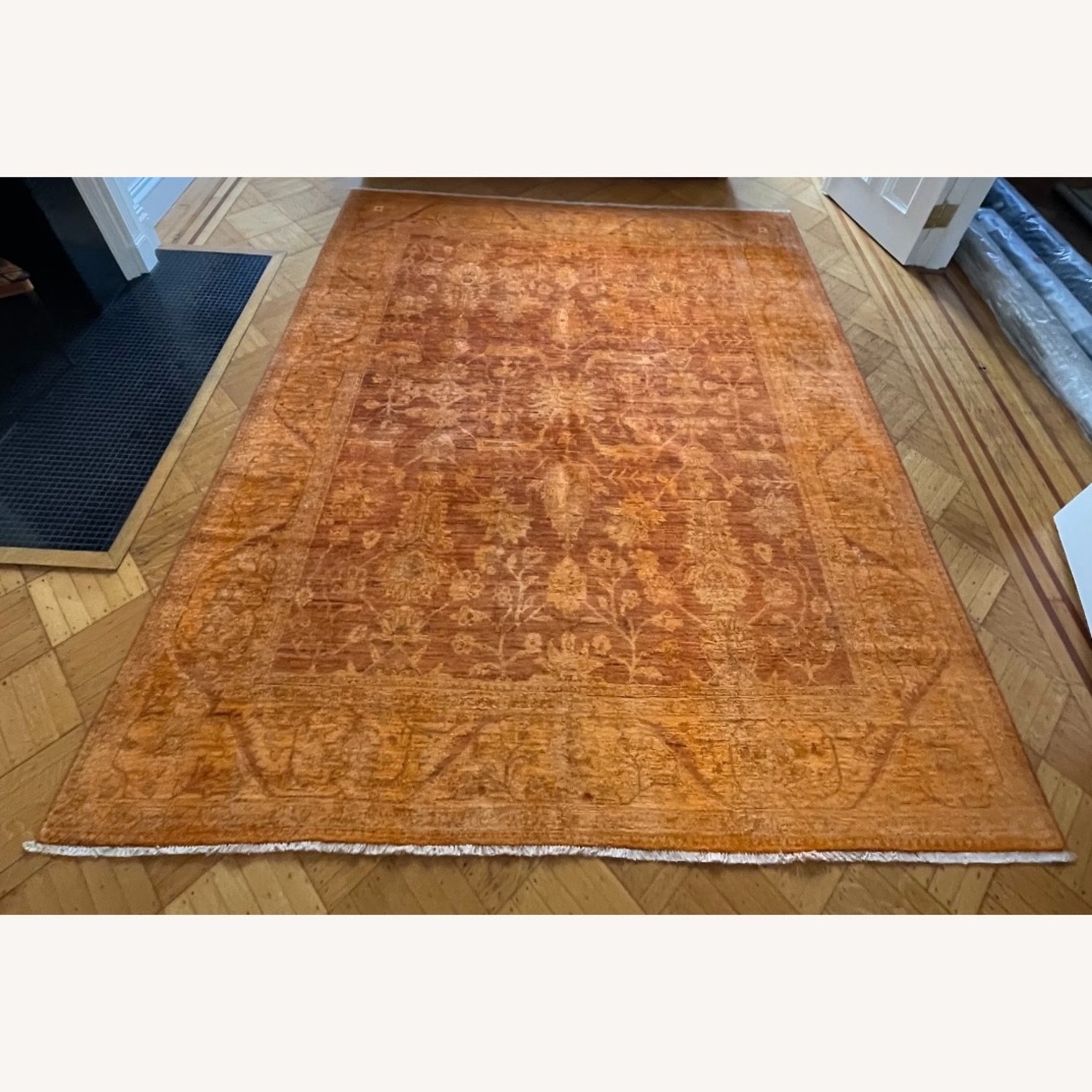 Manhattan Rugs Hand Knotted Overdyed Full Pile Rug - image-4