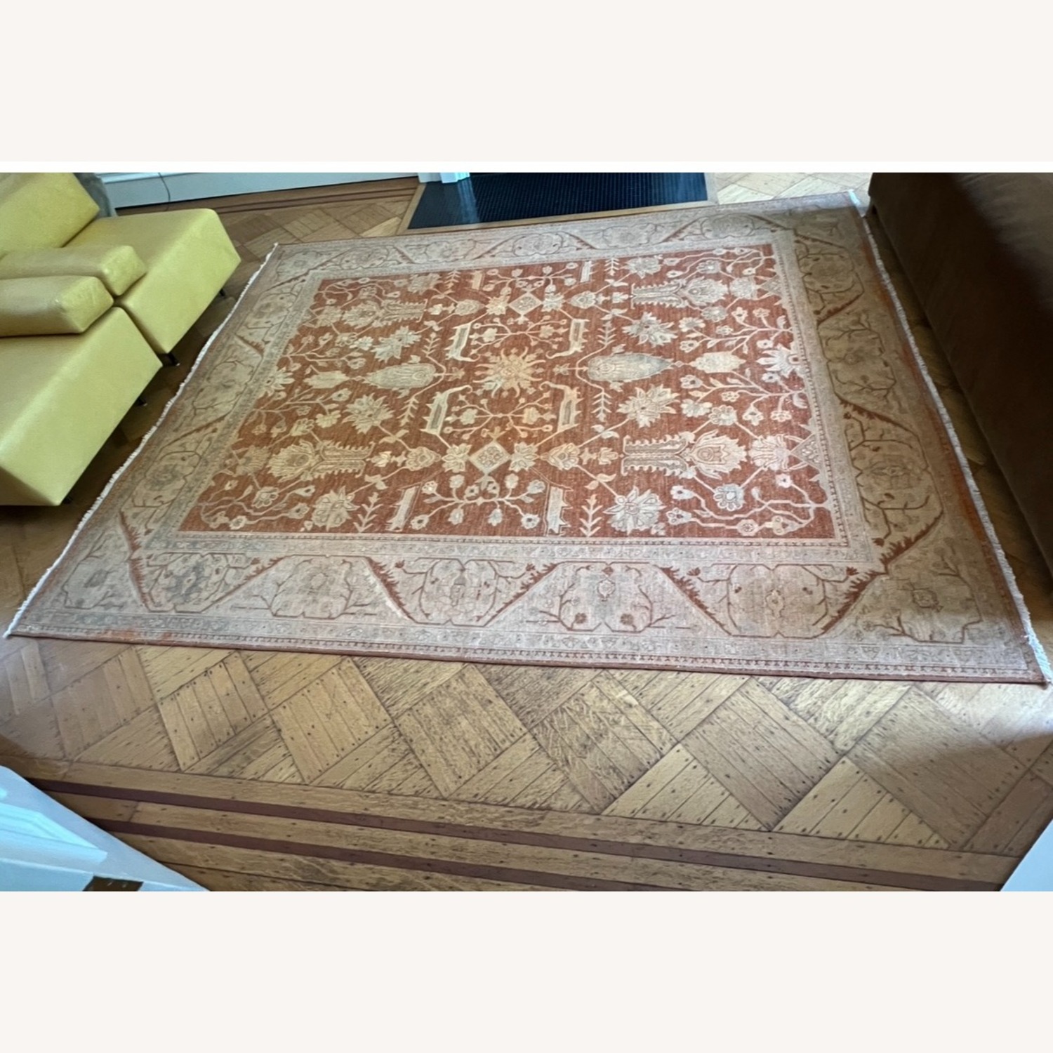 Manhattan Rugs Hand Knotted Overdyed Full Pile Rug - image-6