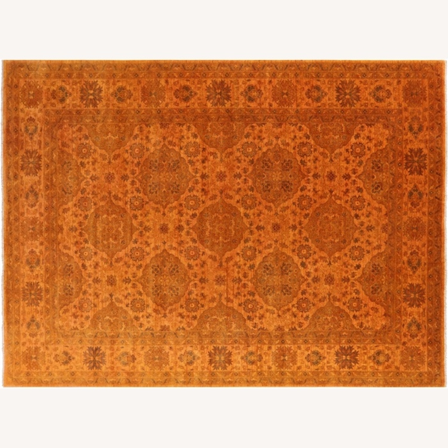Manhattan Rugs Hand Knotted Overdyed Full Pile Rug - image-0