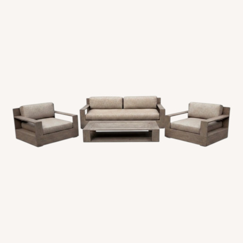 Used Restoration Hardware Marbella Teak Set for sale on AptDeco