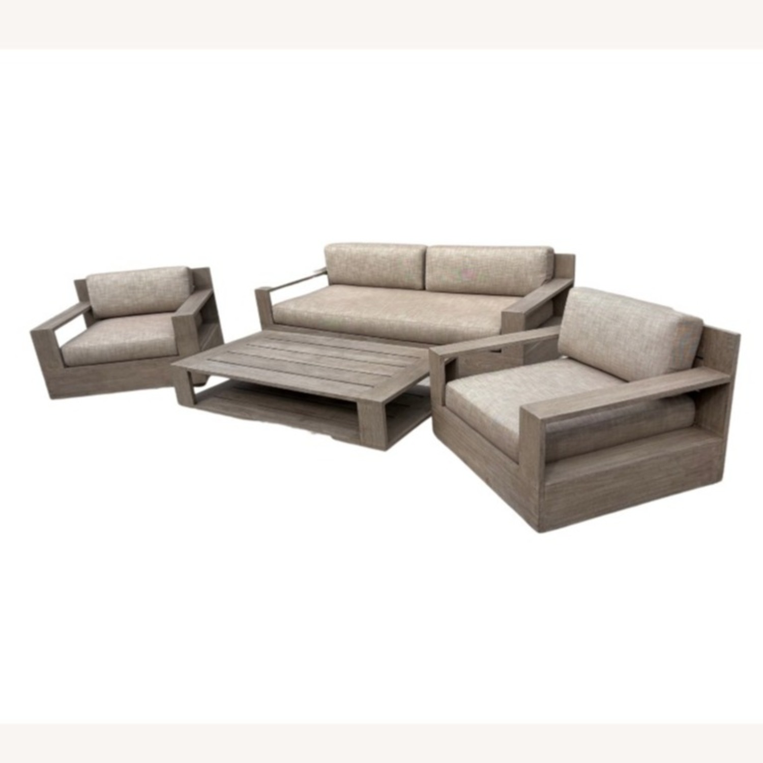RH Restoration Hardware Marbella Teak Set - image-0
