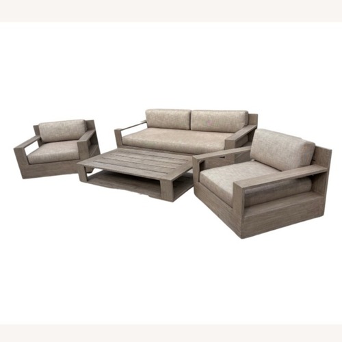 Used RH Restoration Hardware Marbella Teak Set for sale on AptDeco