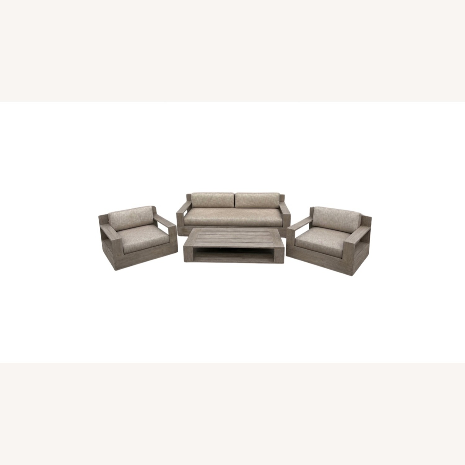 RH Restoration Hardware Marbella Teak Set - image-26