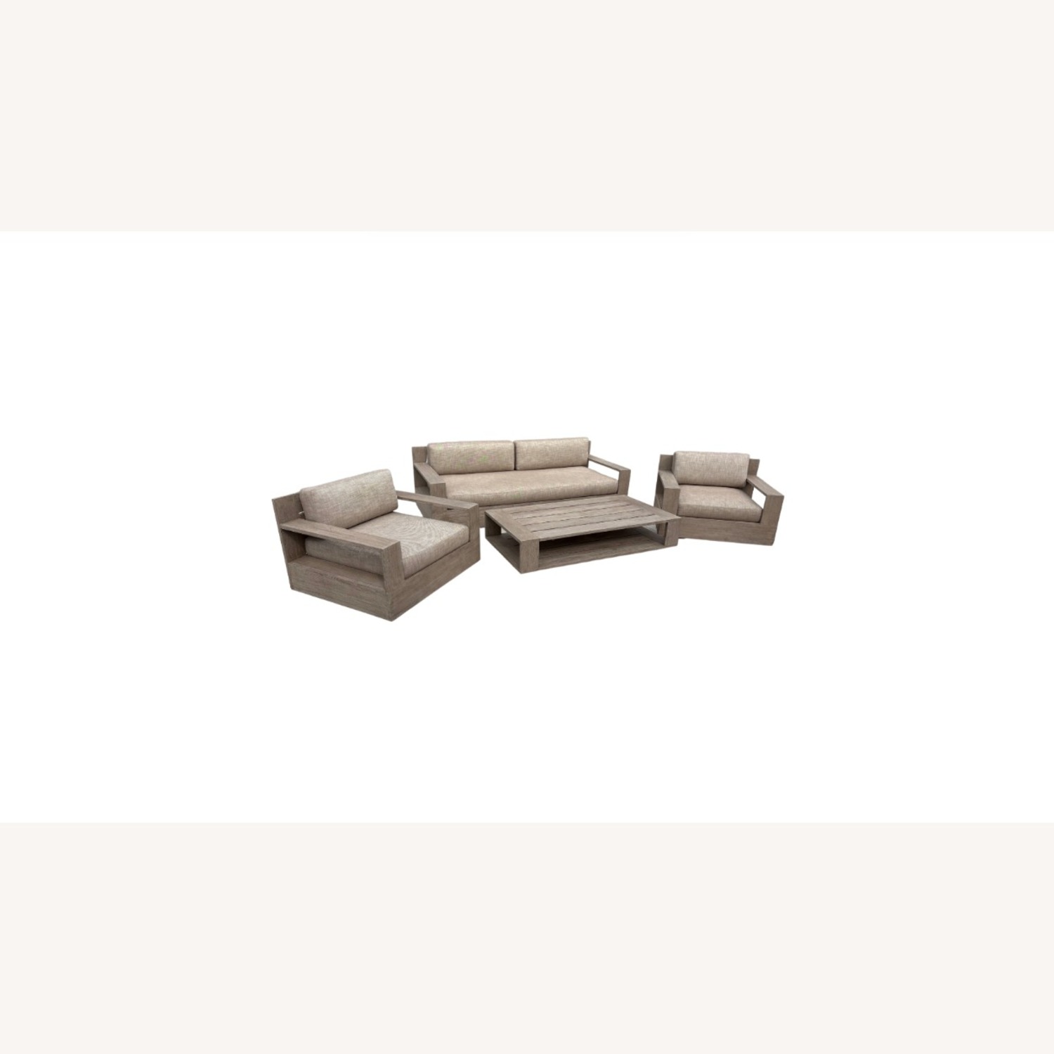 RH Restoration Hardware Marbella Teak Set - image-32