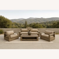 RH Restoration Hardware Marbella Teak Set