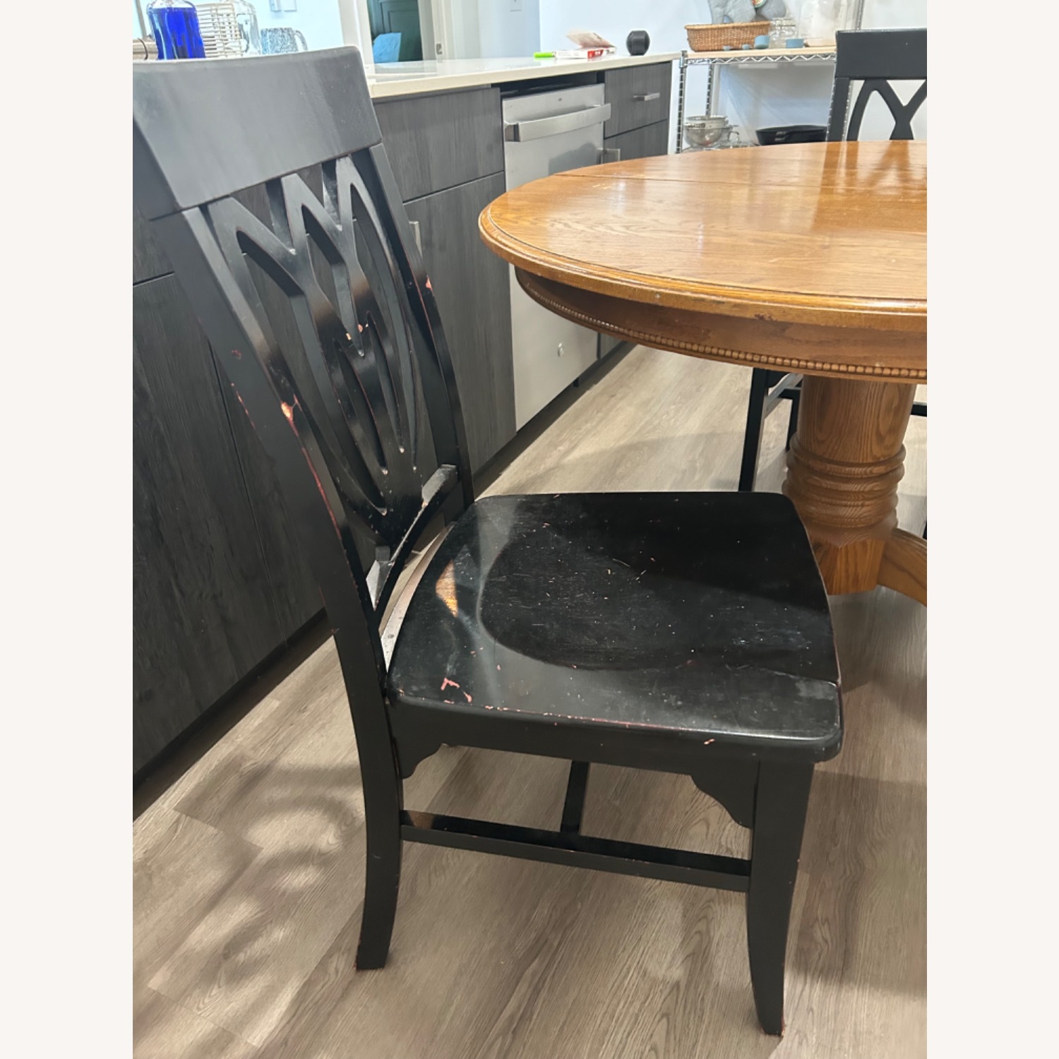 Wood Table and Chairs - image-3