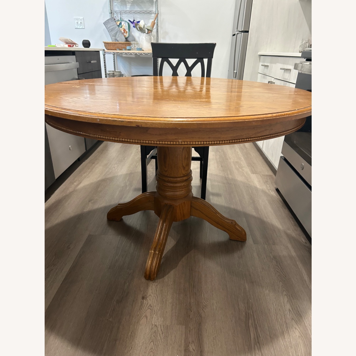 Wood Table and Chairs - image-5