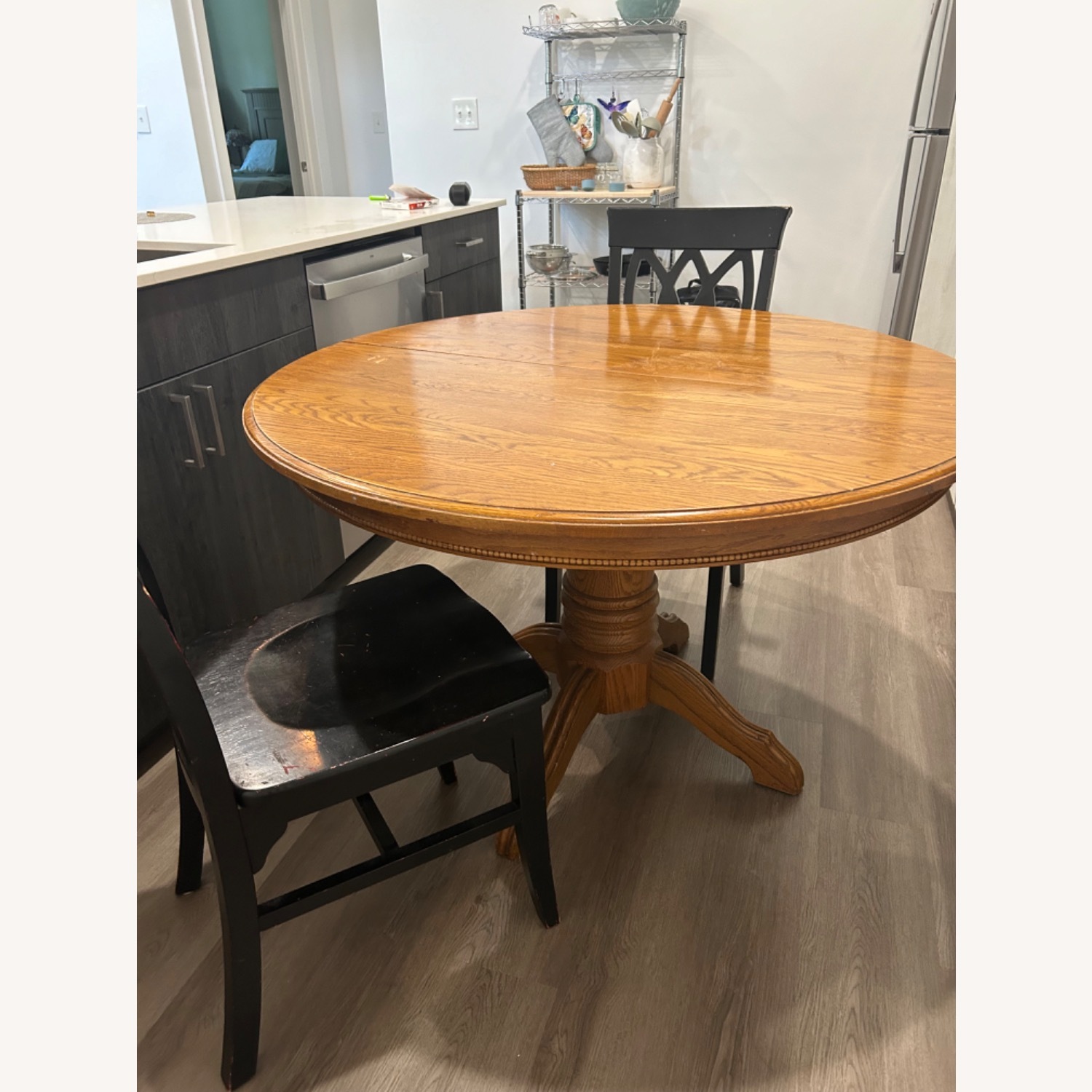 Wood Table and Chairs - image-2