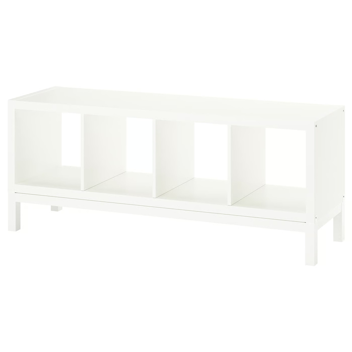 IKEA Kallax with Underframe and Storage Cubes - image-1