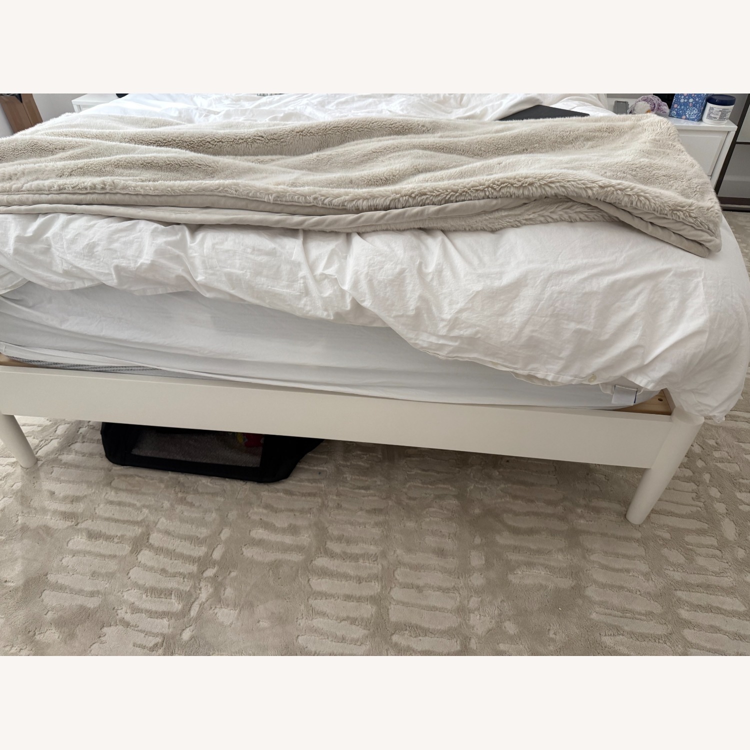 Mid-Century Queen Bed - image-1