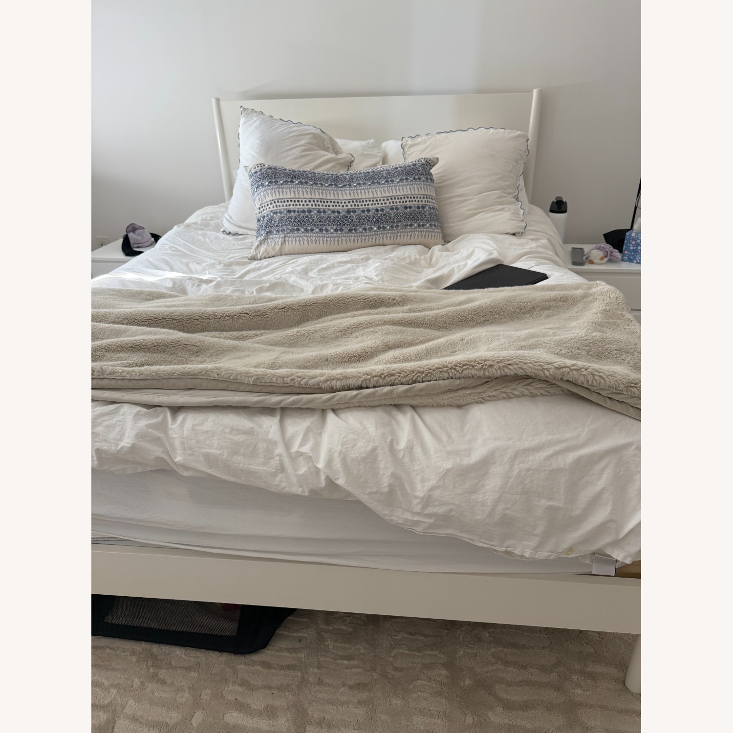 Mid-Century Queen Bed - image-2