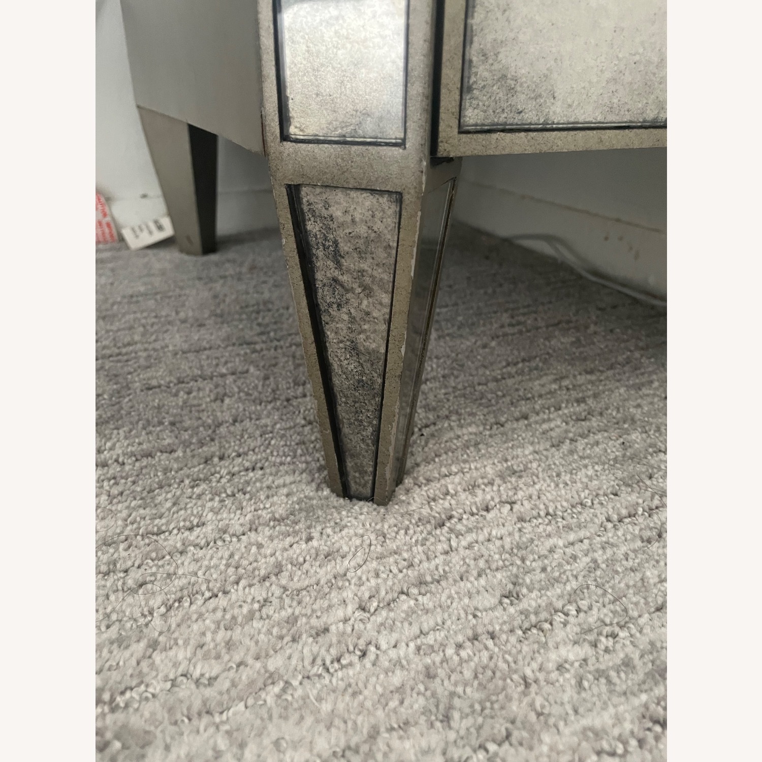 RH Beaumont Mirrored Storage Desk - image-1