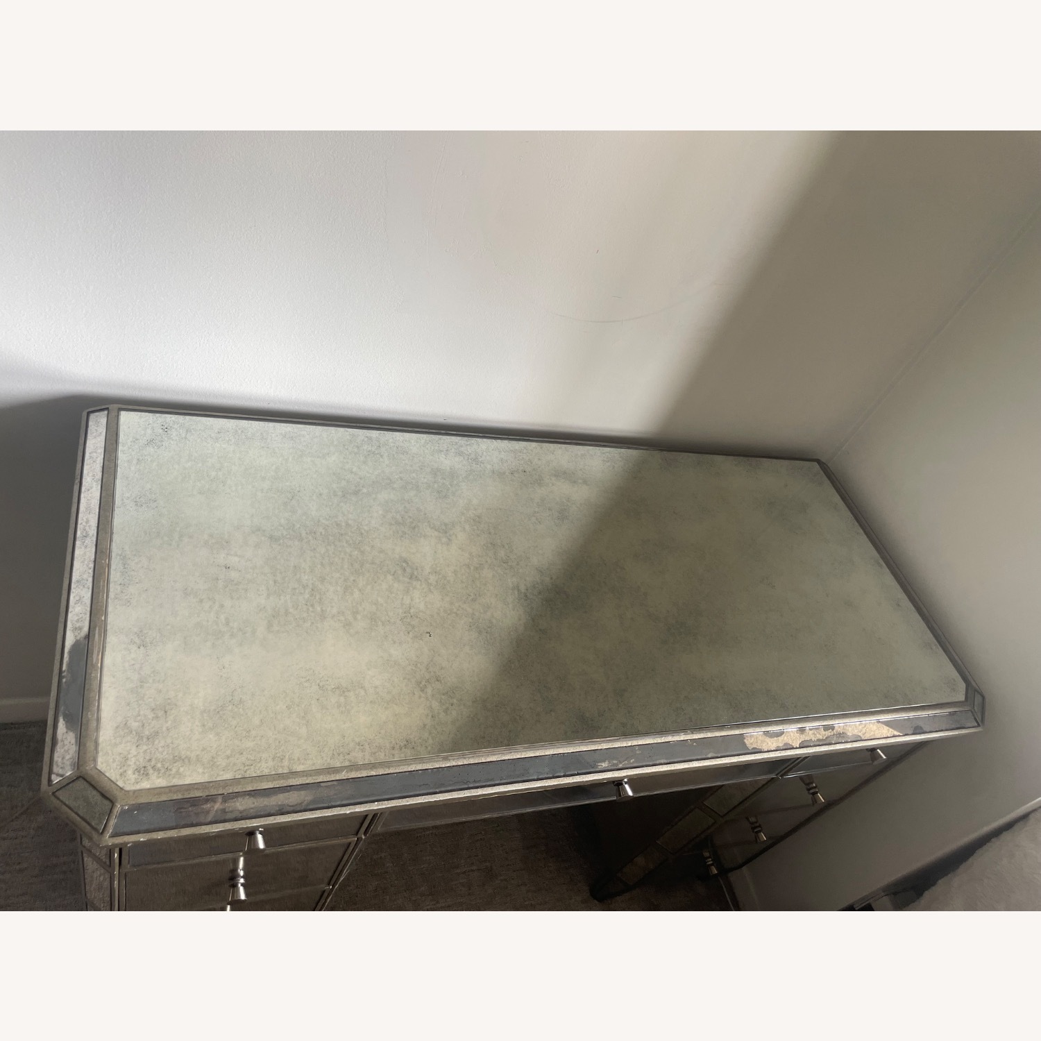 RH Beaumont Mirrored Storage Desk - image-4