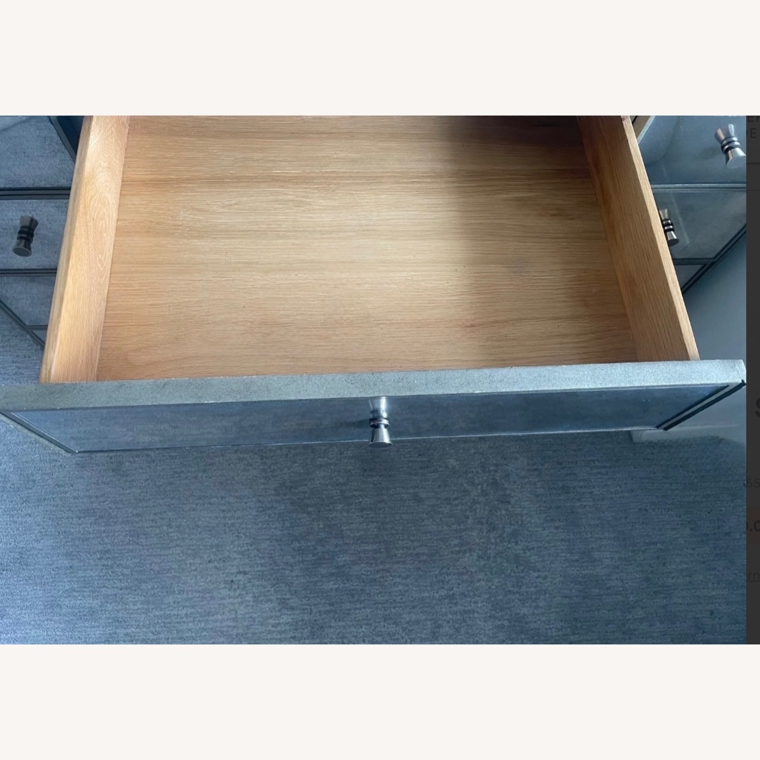 RH Beaumont Mirrored Storage Desk - image-5