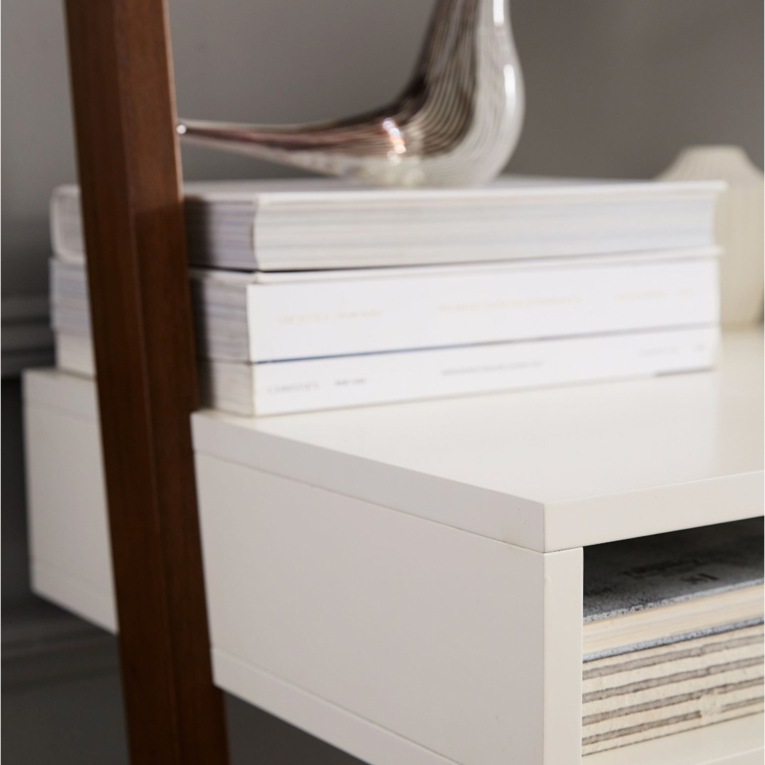 West Elm Ladder Desk Shelf - image-3