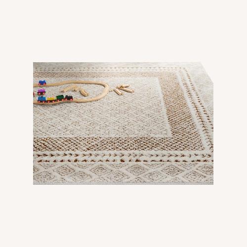 Used Calvo Machine Woven Oriental Brown Area Rug for sale on AptDeco