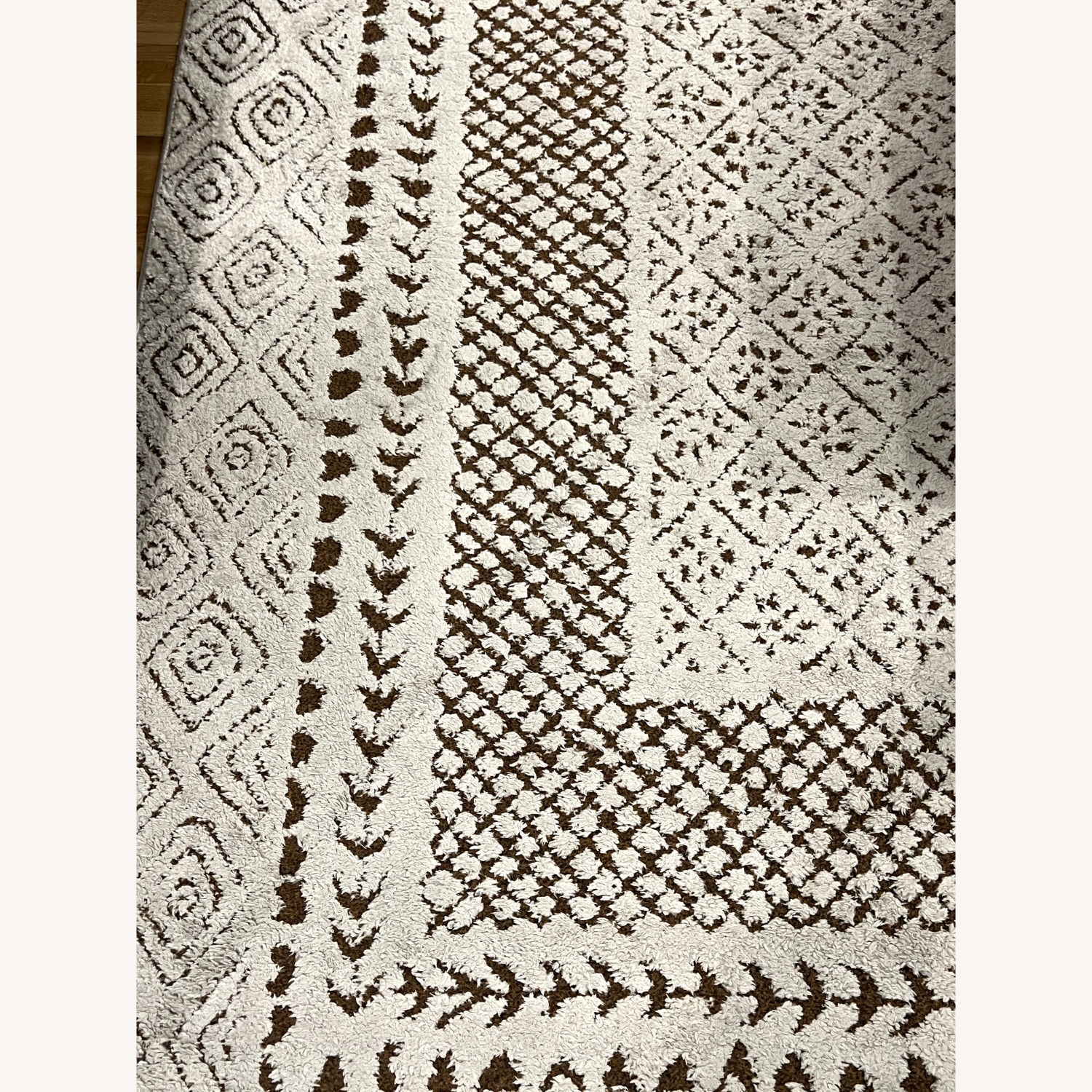 Calvo Machine Woven Oriental Brown Area Rug - image-3