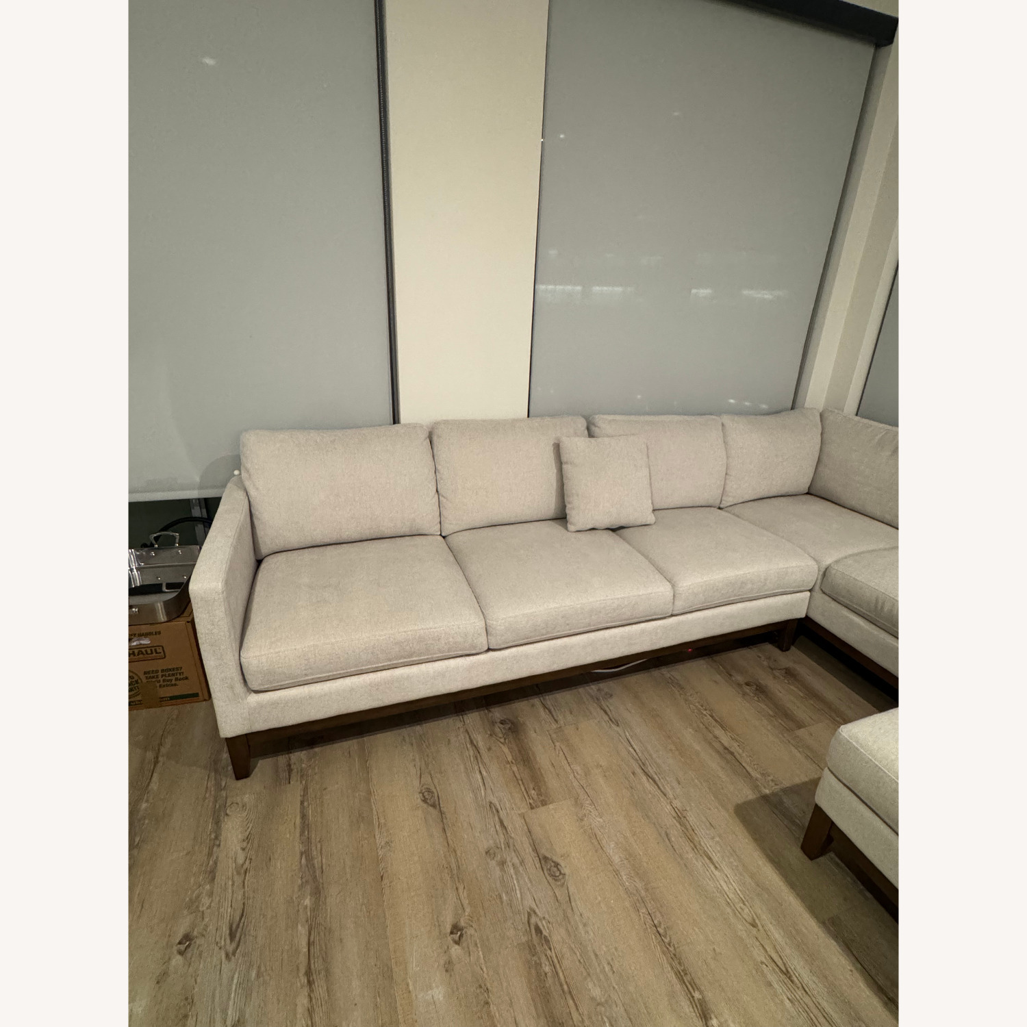 Thomasville Sectional Sofa with Ottoman - image-4