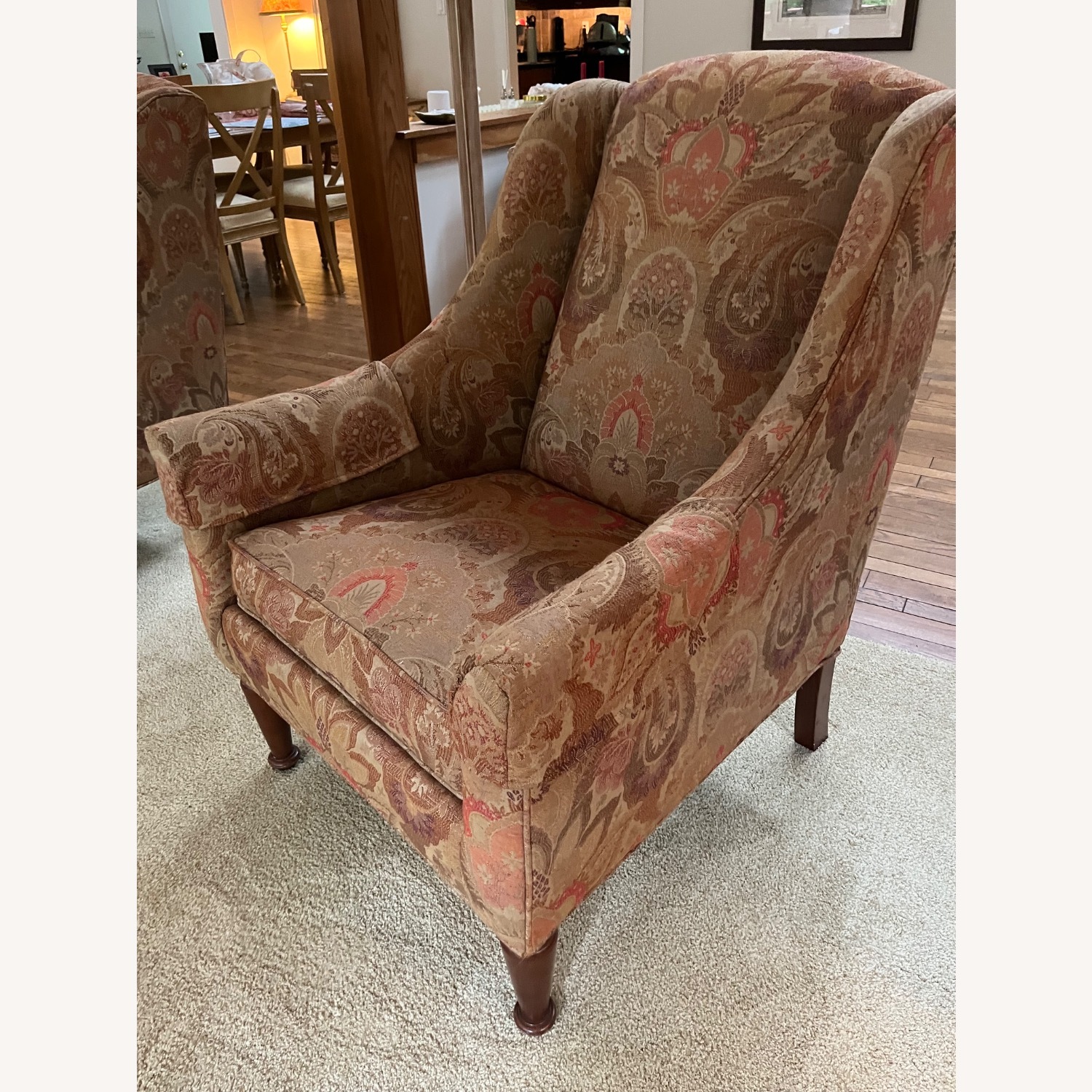 Ethan Allen Upholstered Armchair - image-0