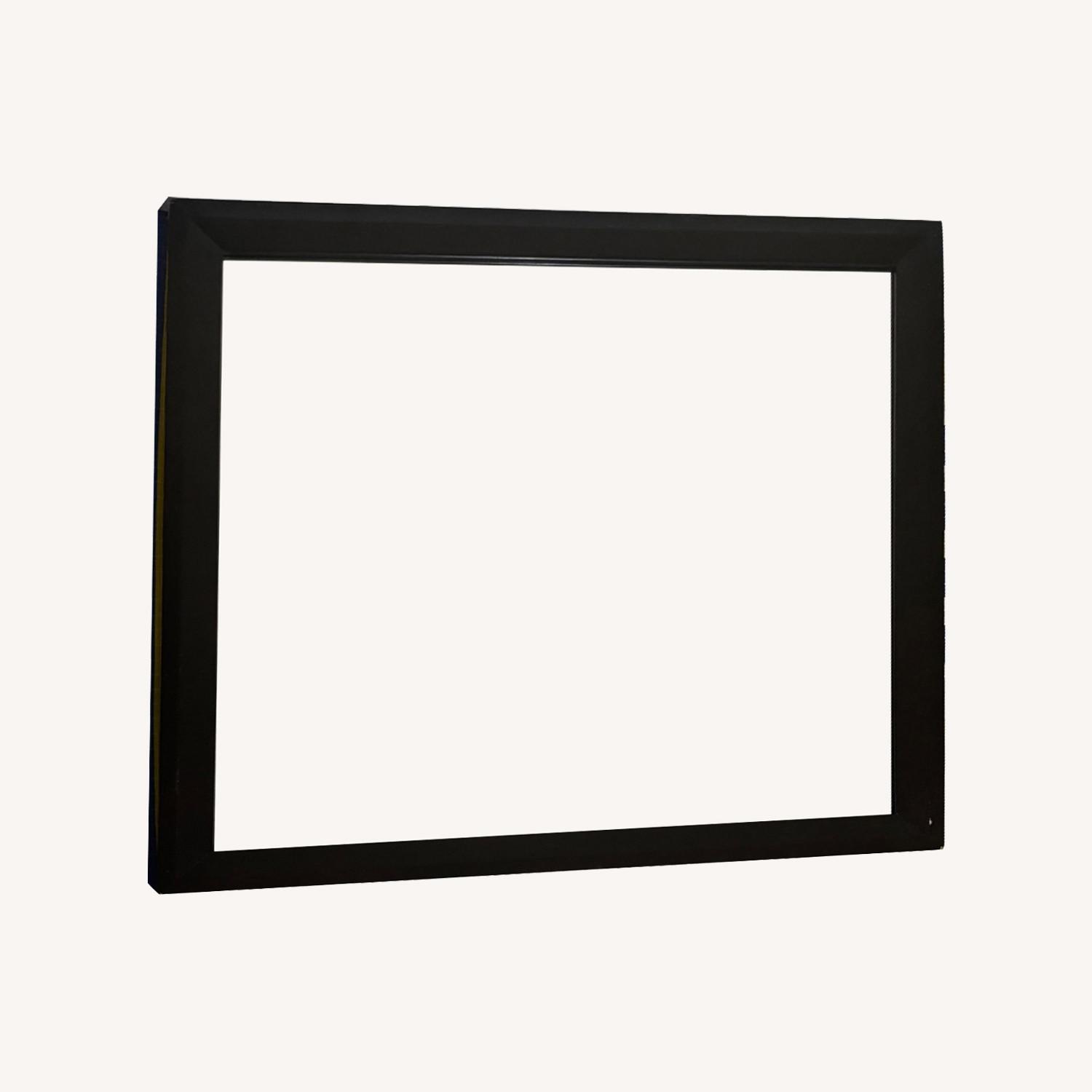 Large Black Mirror 37.5 Inches 3 Feet - image-0