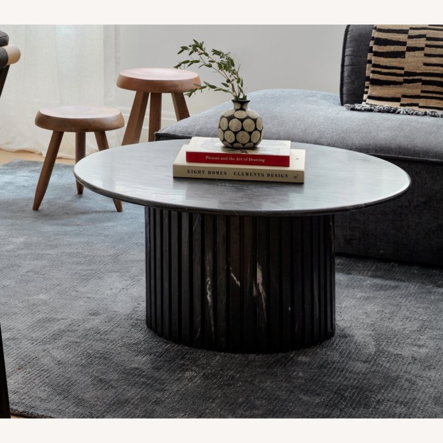 Joss & Main Solid Marble Coffee Table  - image-2