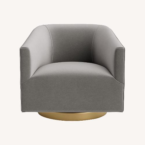 Used Mitchell Gold+Bob Williams Cooper Swivel Chair 4 for sale on AptDeco