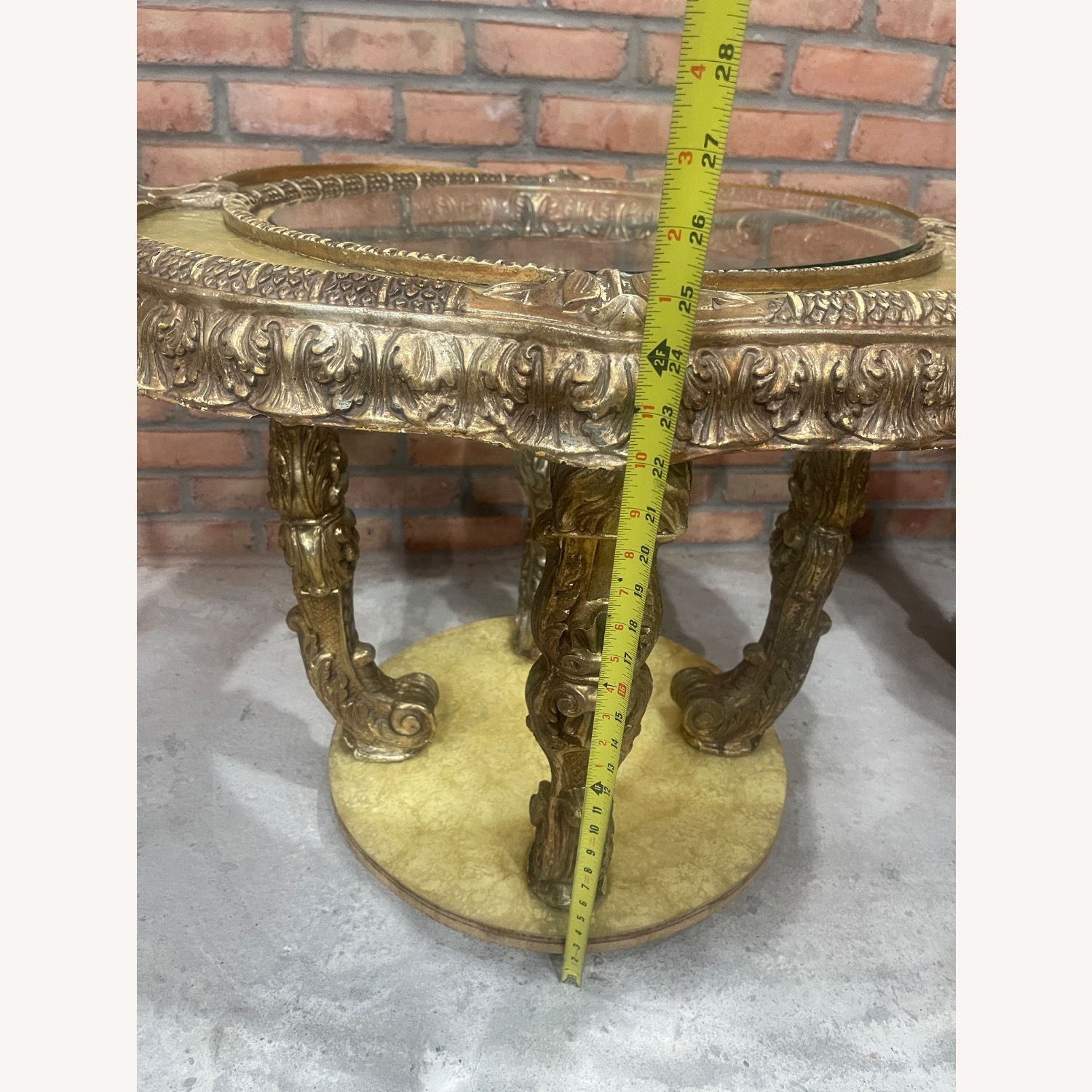 Ornate Vintage Side Tables - image-7